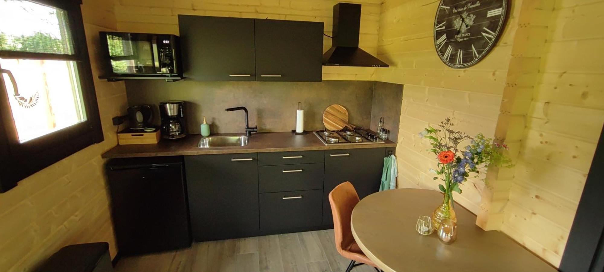 Chalet In Het Groen Met Airco Drachtstercompagnie Dış mekan fotoğraf