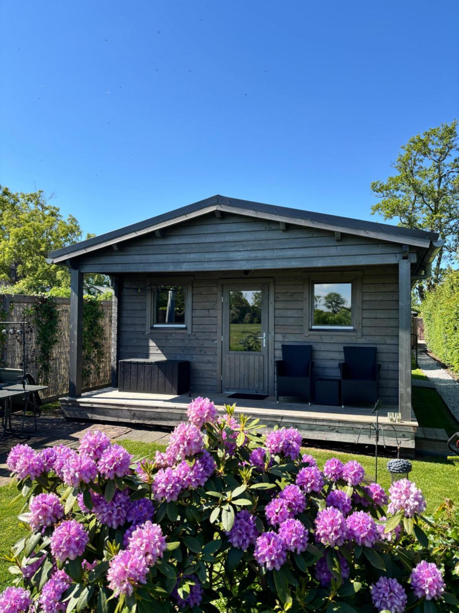 Chalet In Het Groen Met Airco Drachtstercompagnie Dış mekan fotoğraf